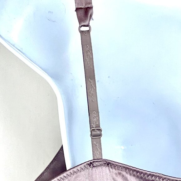 Victorias Secret Angels Satin Bow Slip Dress M Pink Adjustable Straps EUC - Picture 4 of 10